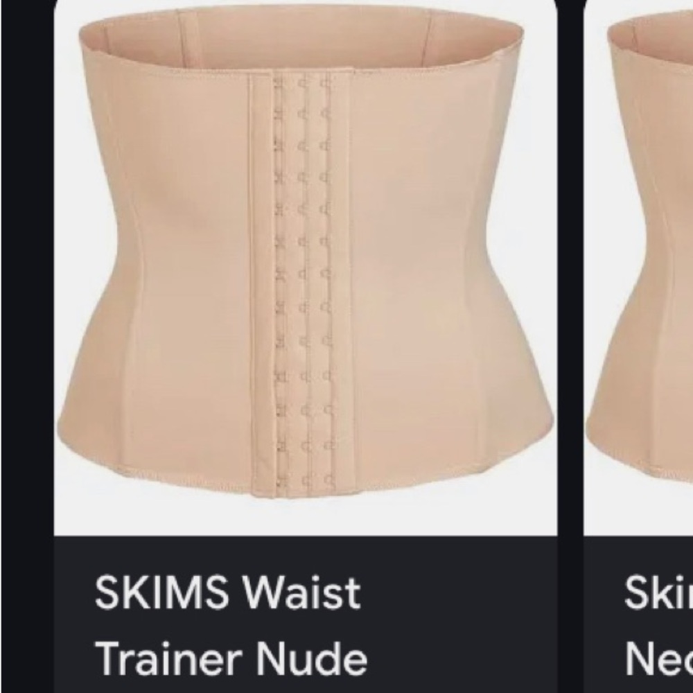 Near NEW SKIMS Nude Waist Trainer xxs